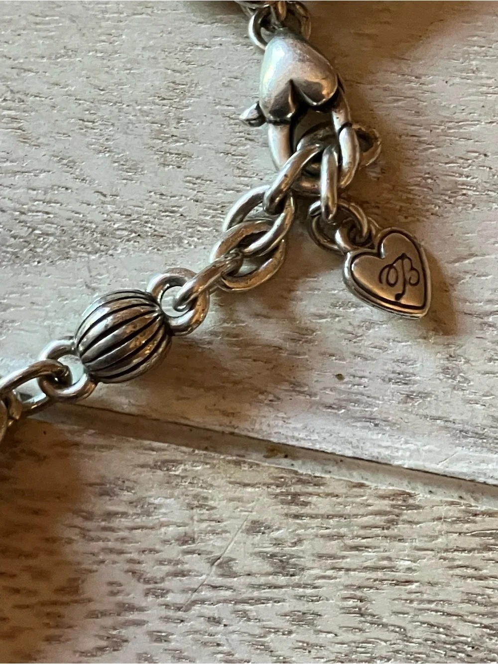 🌸Vintage Brighton Enameled Shoe Charm Bracelet